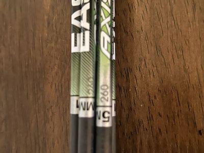 Easton Axis 5mm 260 Match Grade Uncut