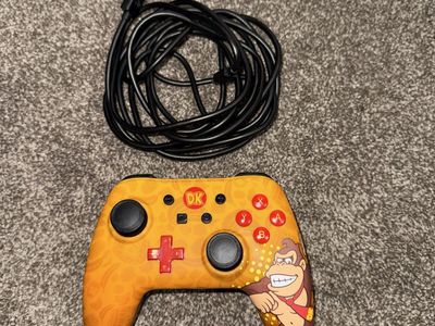 PowerA Enhanced Wired Controller for Nintendo Switch - Donkey Kong