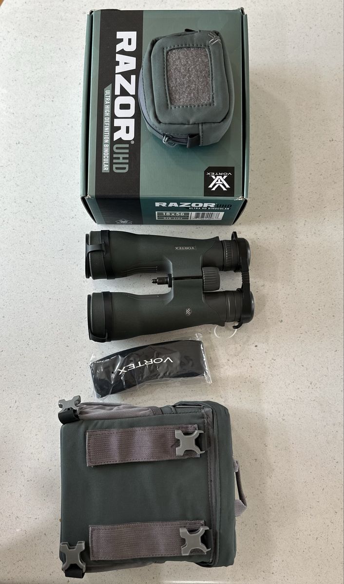 Vortex Razor UHD 18x56 Ultra HD Binoculars - Excellent Condition with Case
