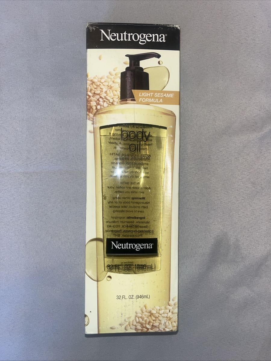 Neutrogena light sesame seed oil 32floz NEW