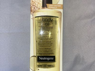 Neutrogena light sesame seed oil 32floz NEW