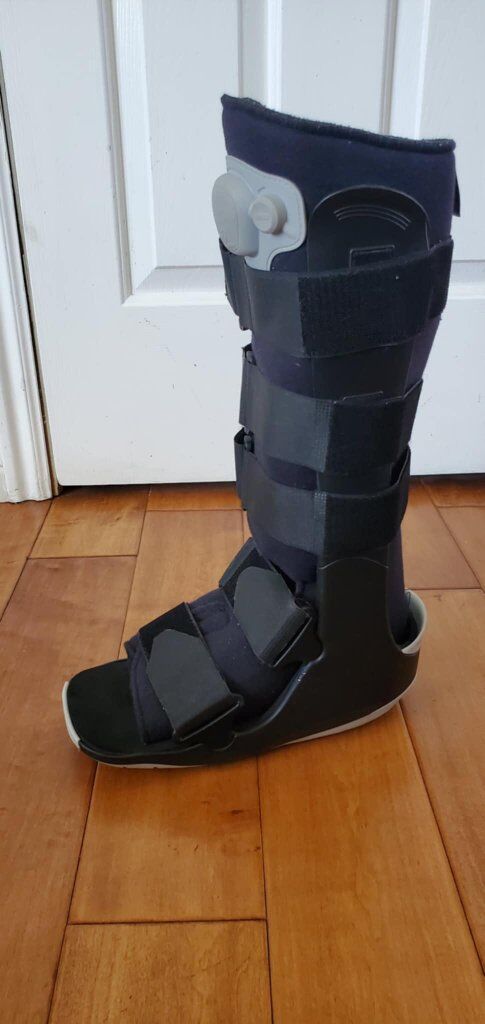 Ovation Medical tall walking,ankle,orthopedic boot