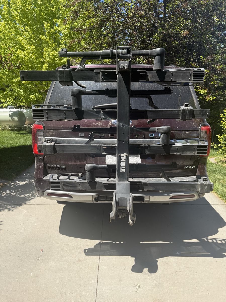 Thule Apex XT 4-Bike Hitch Mounted Bike Rack - Black, Secure, Easy Access, Fits 2" Receivers