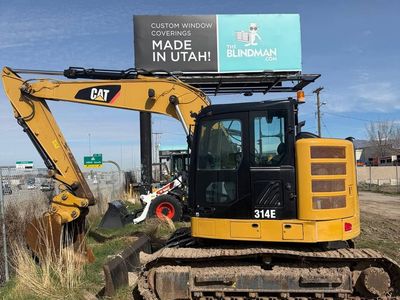 2016 CAT 314E Excavator - 2,400 Hrs - Zero Tail Swing, Hyd Quick Coupler