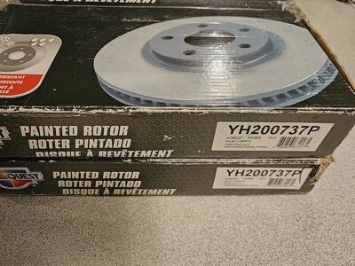 Carquest Premium Front Rotors with Ceramic Pads for Base Mini Cooper