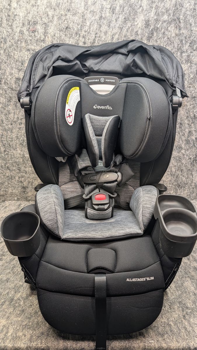 Evenflo All4Stages Slim Plus Canopy 4-in-1 Convertible Car Seat