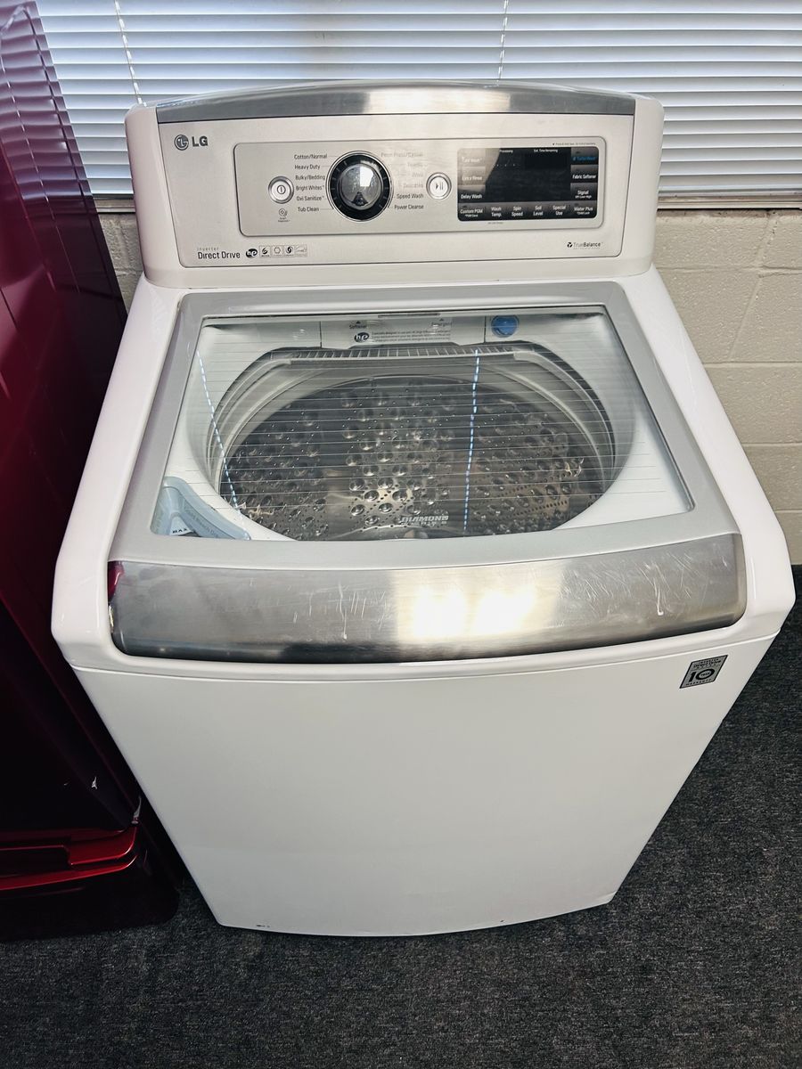 LG super capacity washing machine