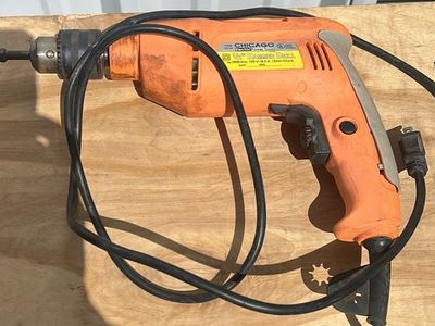 Chicago 1/2" corded Hammer Drill, 45338 model