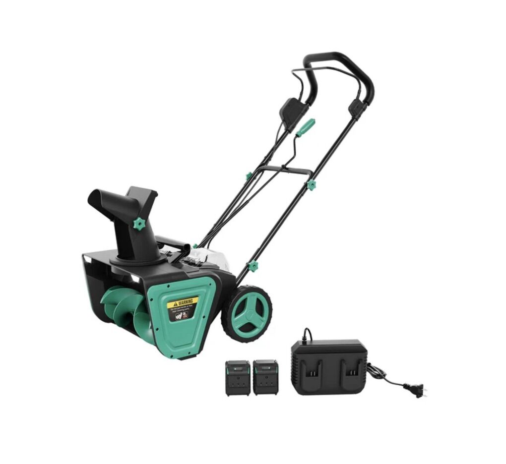NEW! 20 Cordless Electric Snow Blower