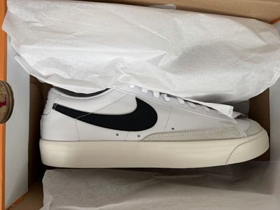 Nike Blazer Low '77 VNTG White/Black-Sail Men's Size 12 Shoes