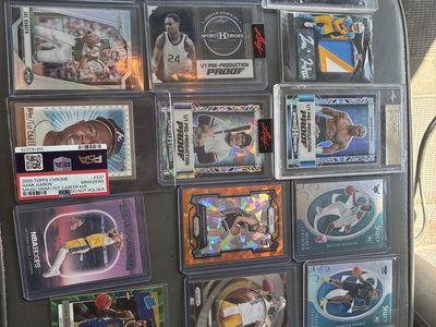 Assorted Sports Trading Cards - Football, Basketball, Boxing - Includes Rookies & Autographs