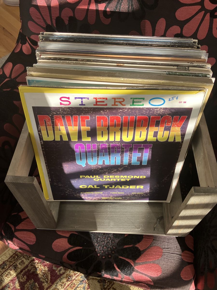Albums, variety, $60 for both crates of records