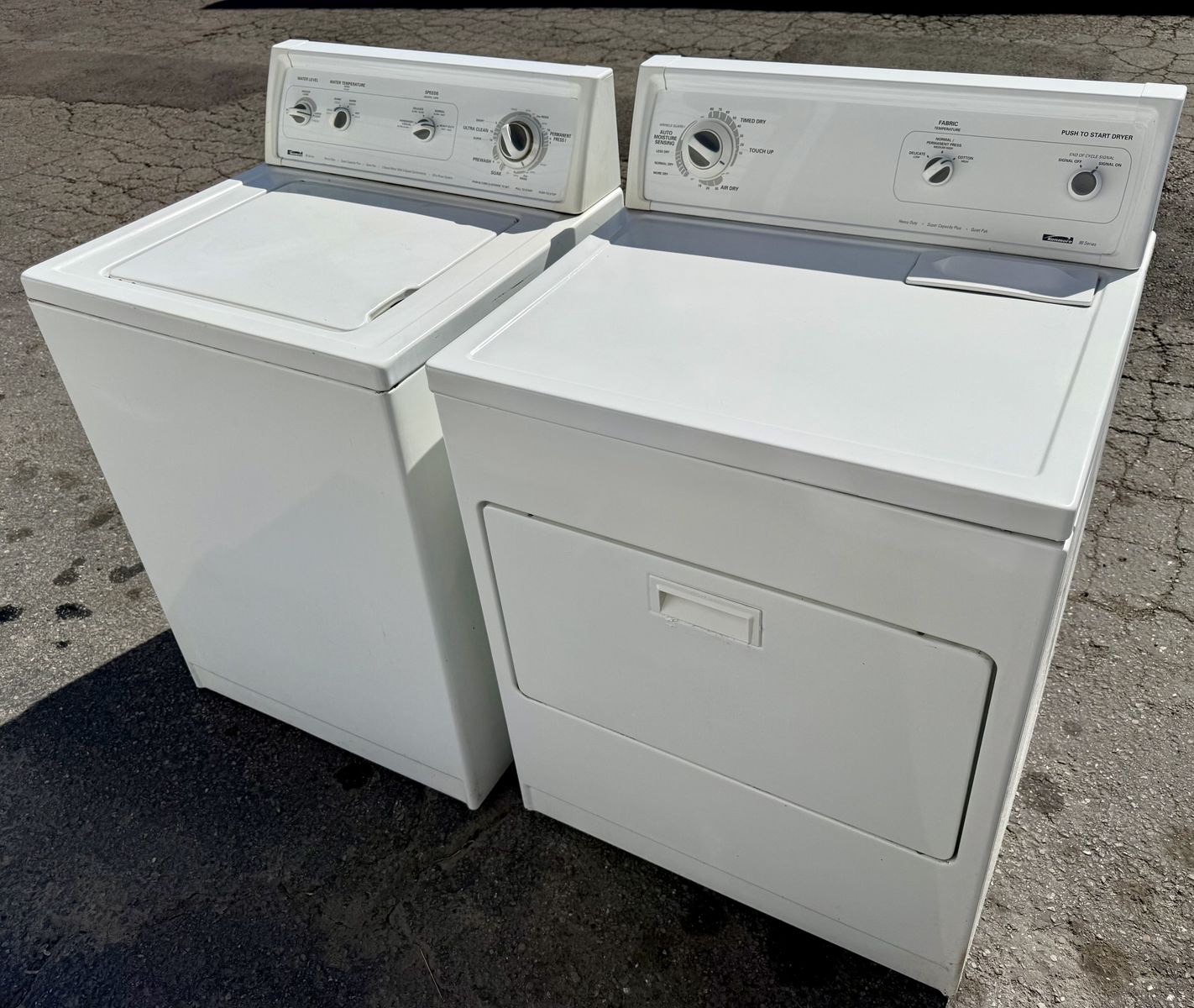 Kenmore washer&dryer free delivery
