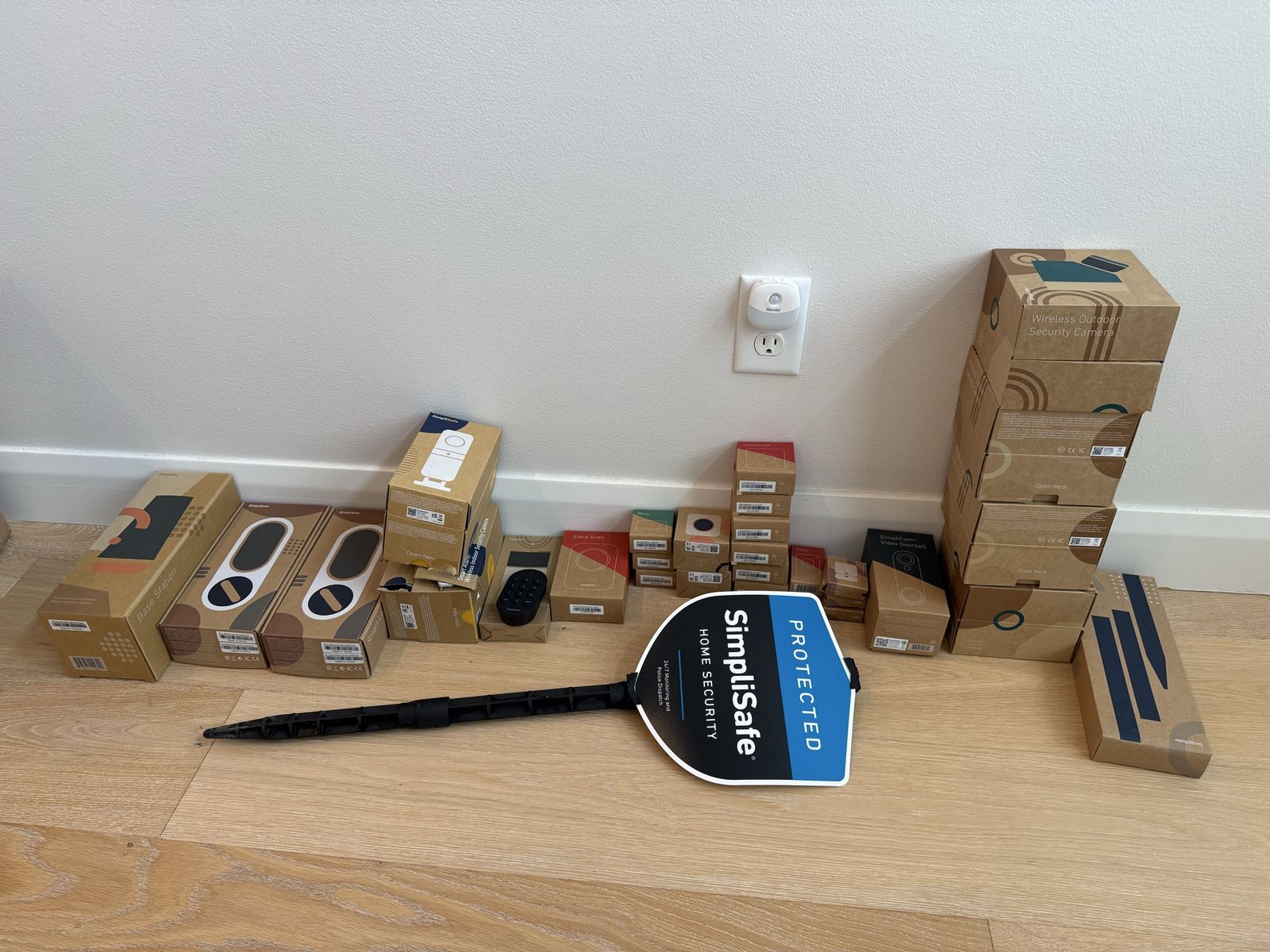SimpliSafe Home Security Equipment 