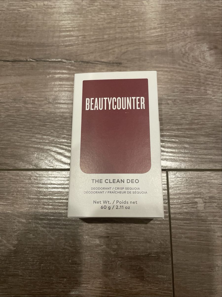 Beautycounter The Clean Deo Deodorant Crisp Sequoia 60g / 2.11 oz - Set of 4
