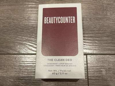 Beautycounter The Clean Deo Deodorant Crisp Sequoia 60g / 2.11 oz - Set of 4