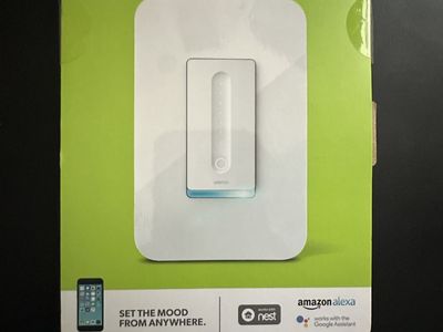 Wemo Wi-Fi Smart Dimmer Switch New in Box