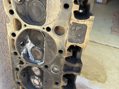 Stock SBC heads 882 casting.