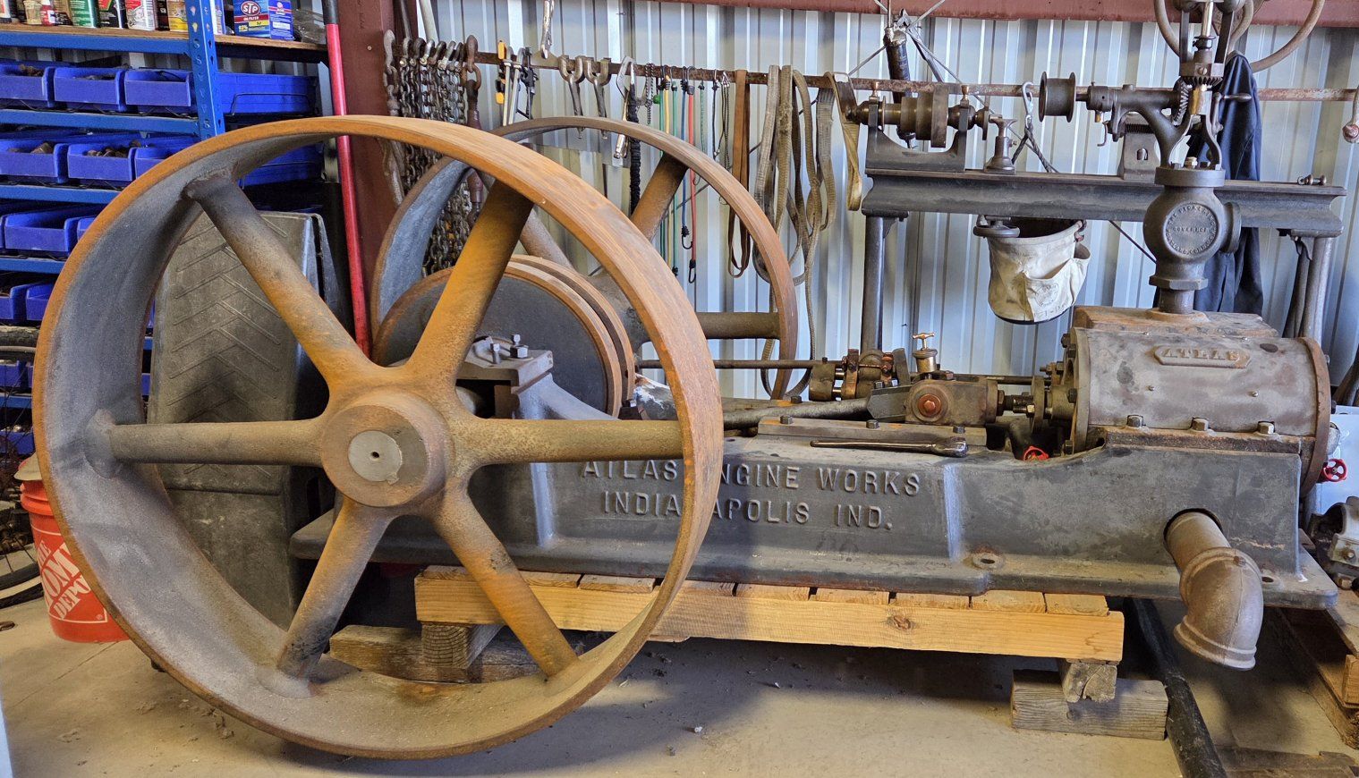 Atlas Stationary Steam Engine