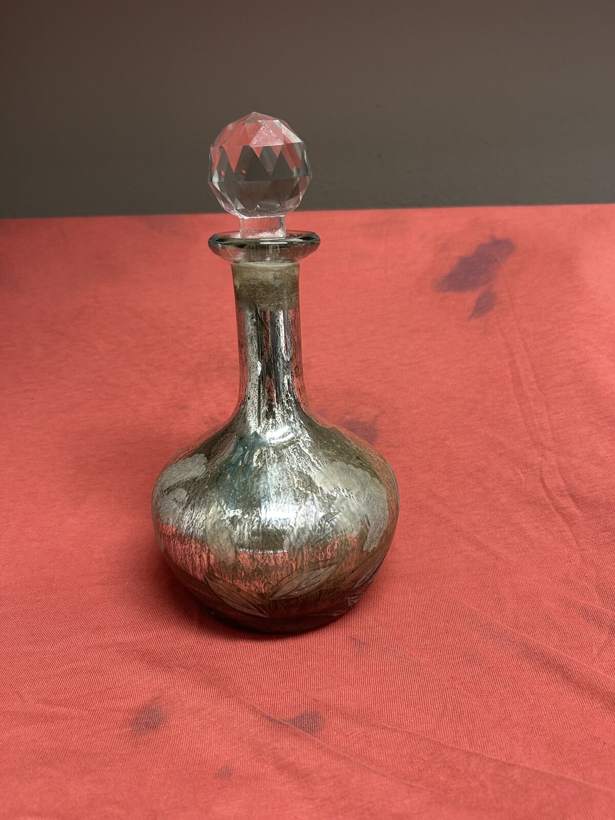 Silver decanter