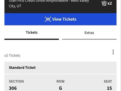 Zach Top: Cold Beer & Country Music Tour 2026 - 2 Tickets, Sec 306, Row G, West Valley City, UT