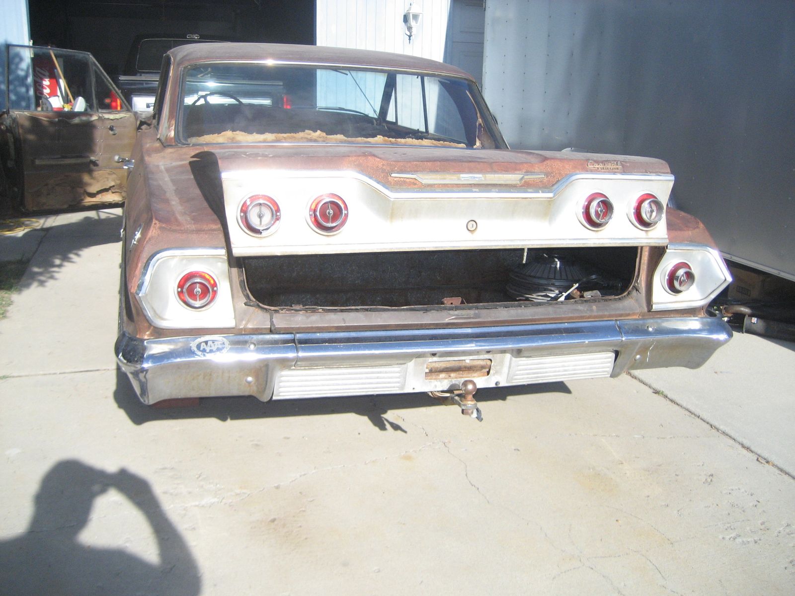1963 CHEVROLET IMPALA 4 DR HT V8 AUTO
