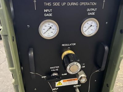 Military / Industrial High-Pressure Regulator Unit in Hardigg Case