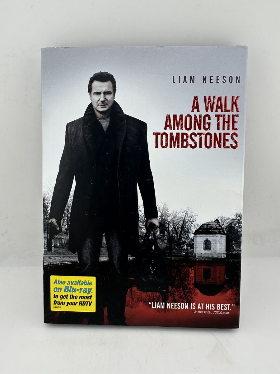 A Walk Among the Tombstones DVD 2014 Liam Neeson Crime Thriller w Slipcover