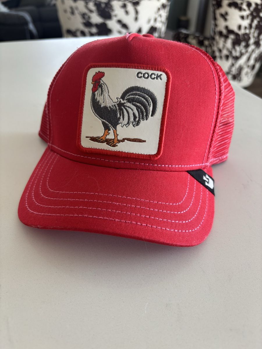 Goorin Bros Red 'The Farm' Trucker Cap