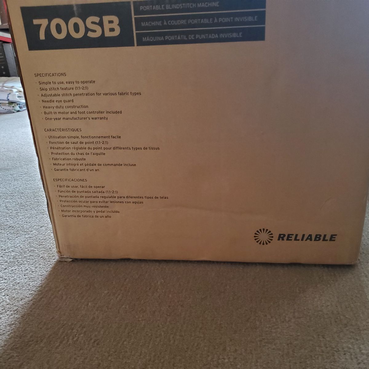 Blindstitch machine for sale, barely used