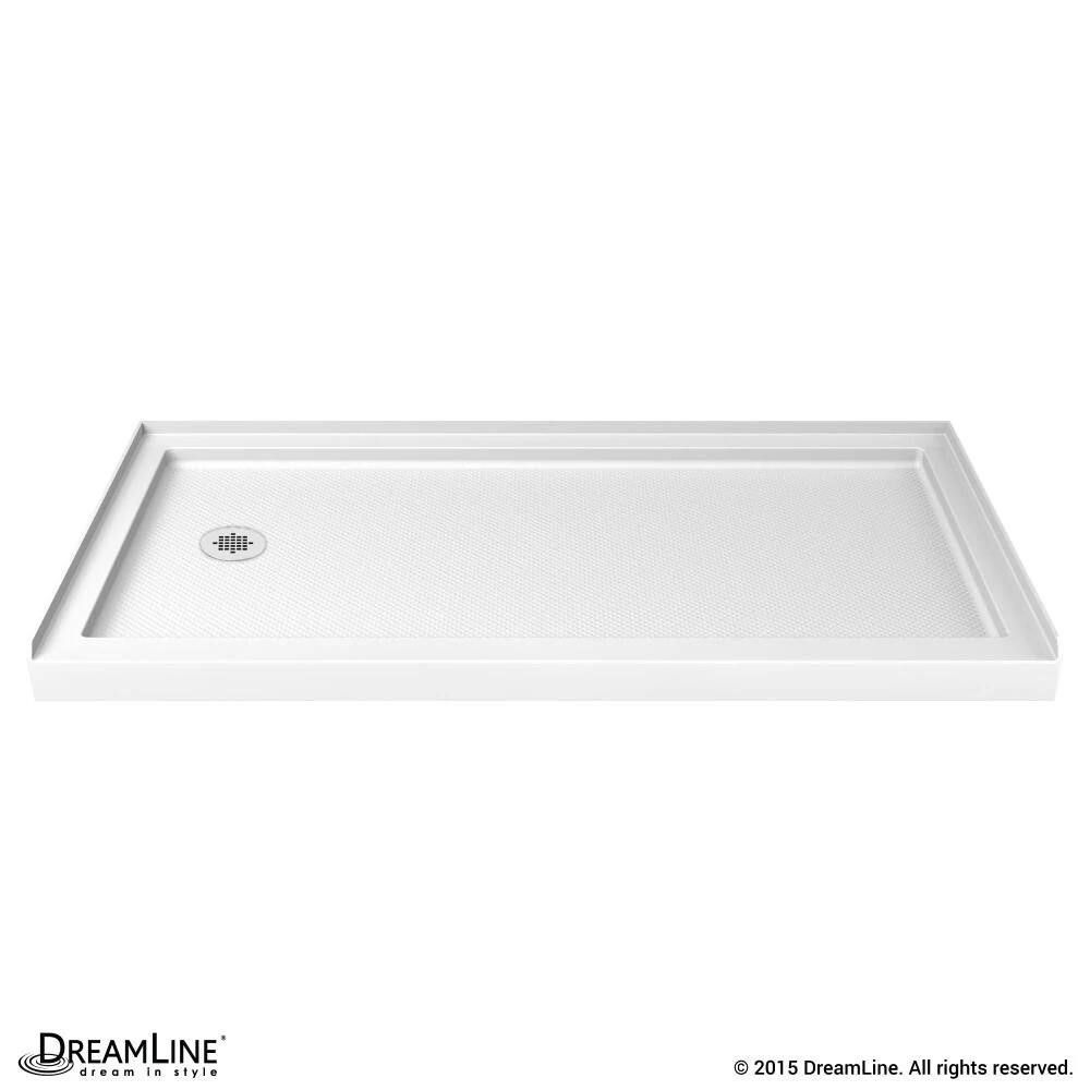 NEW in box Dreamline SlimLine 60 in. x 30 in. Single Threshold Shower Pan Base in White
