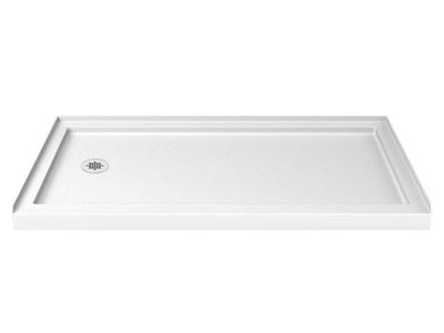 NEW in box Dreamline SlimLine 60 in. x 30 in. Single Threshold Shower Pan Base in White