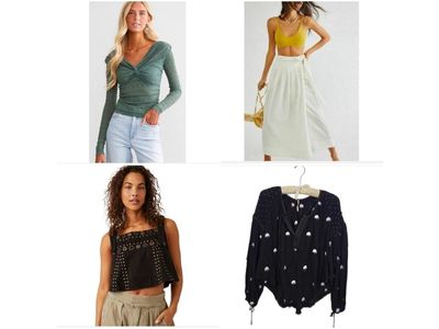 Free People Boho Bundle (4 Pieces – XS–S) Summer / Festival