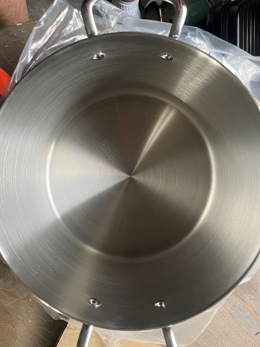 Princess House Vida Sana 15-Quart Stainless Steel Stock Pot with Lid - New, Never Used