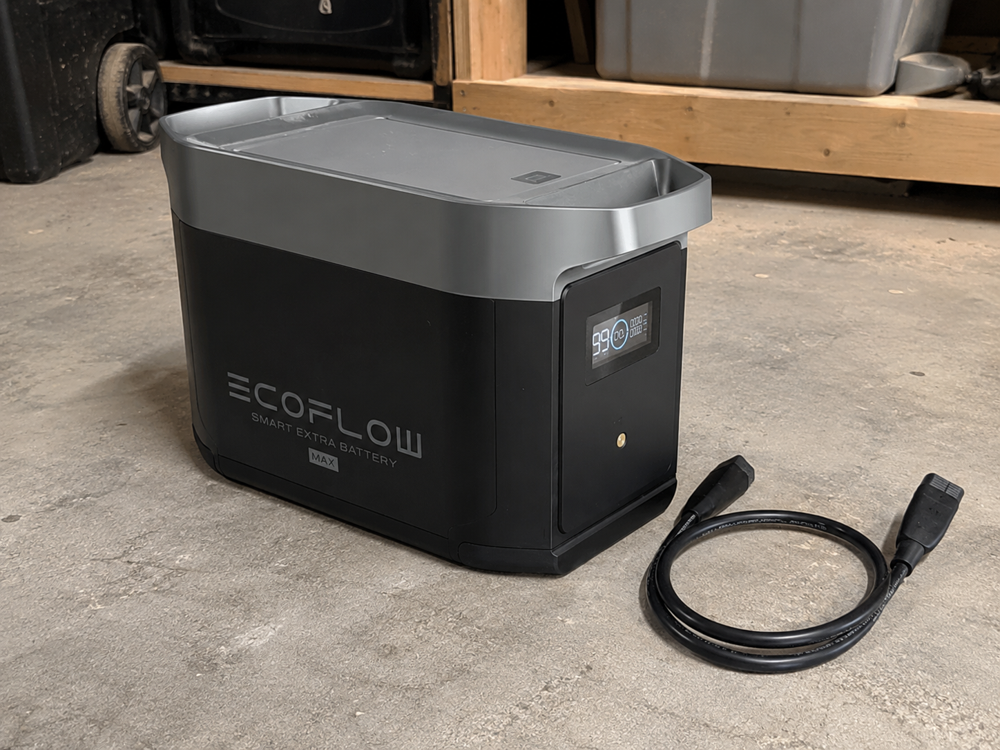 EcoFlow DELTA 2 Max Smart Extra Battery – Like New, Only 11 Cycles! 2048 Wh