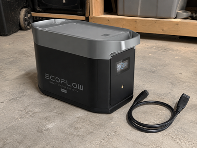 EcoFlow DELTA 2 Max Smart Extra Battery – Like New, Only 11 Cycles! 2048 Wh