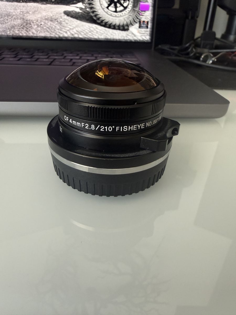 LAOWA CF 4mm F2.8 Fisheye Lens - 210° Ultra-Wide Angle for Mirrorless Cameras x mount