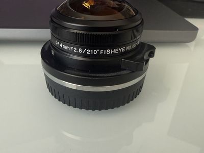 LAOWA CF 4mm F2.8 Fisheye Lens - 210° Ultra-Wide Angle for Mirrorless Cameras x mount
