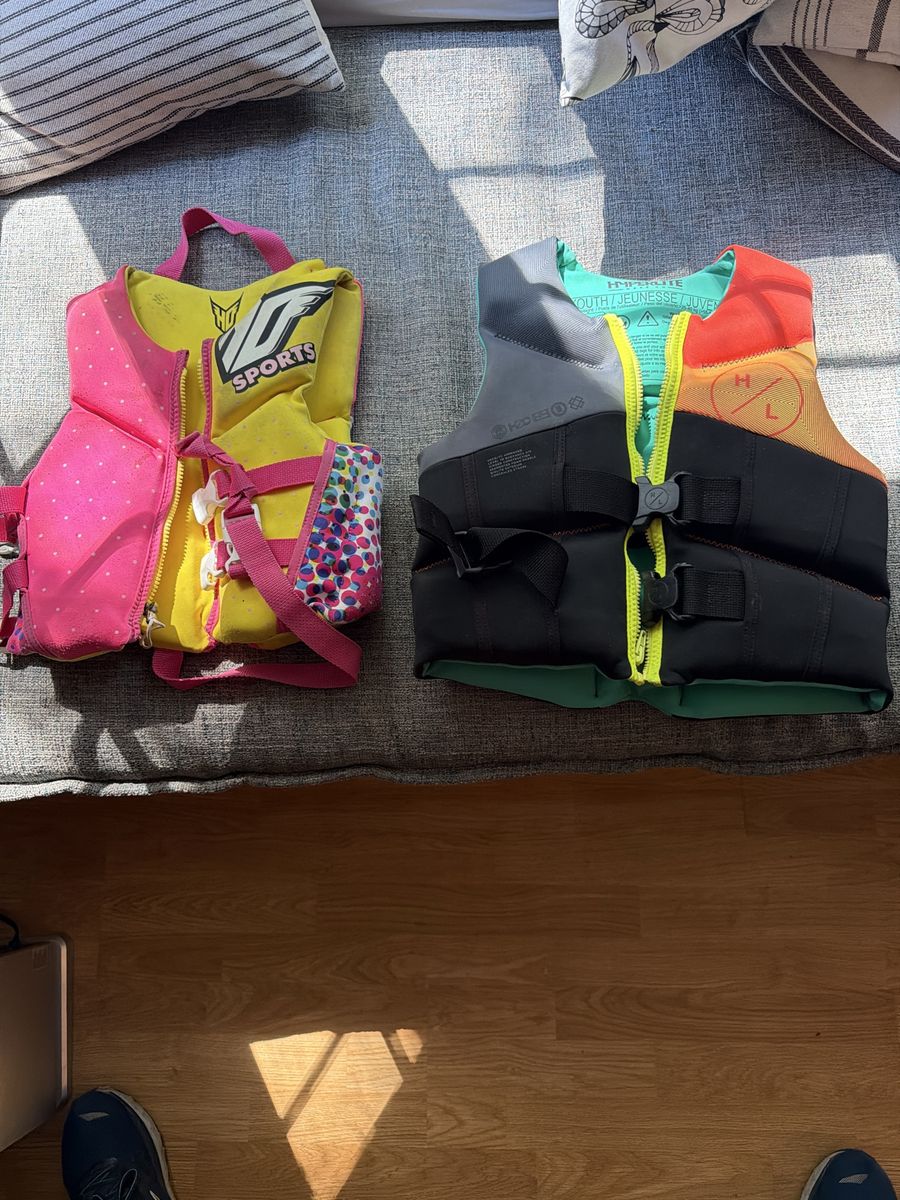 Hyperlite Youth Life Vest & O'Brien Sports Child Life Vest - Assorted Sizes
