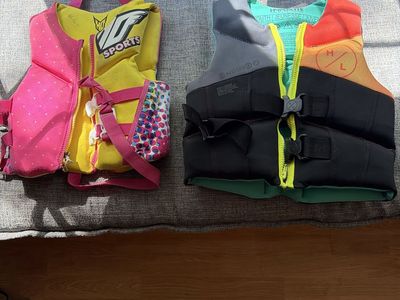 Hyperlite Youth Life Vest & O'Brien Sports Child Life Vest - Assorted Sizes