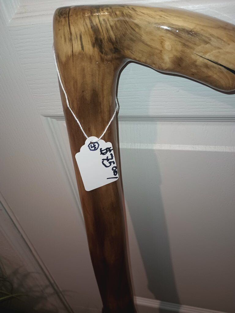 Hand carved canes and walking sticks