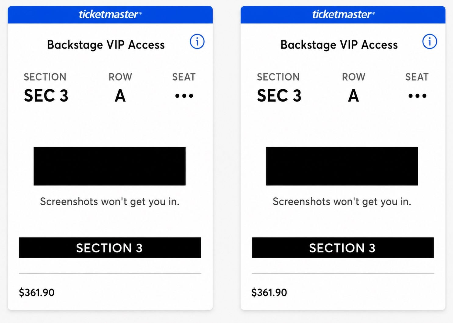 Mat Kearney 4 VIP tickets September 19