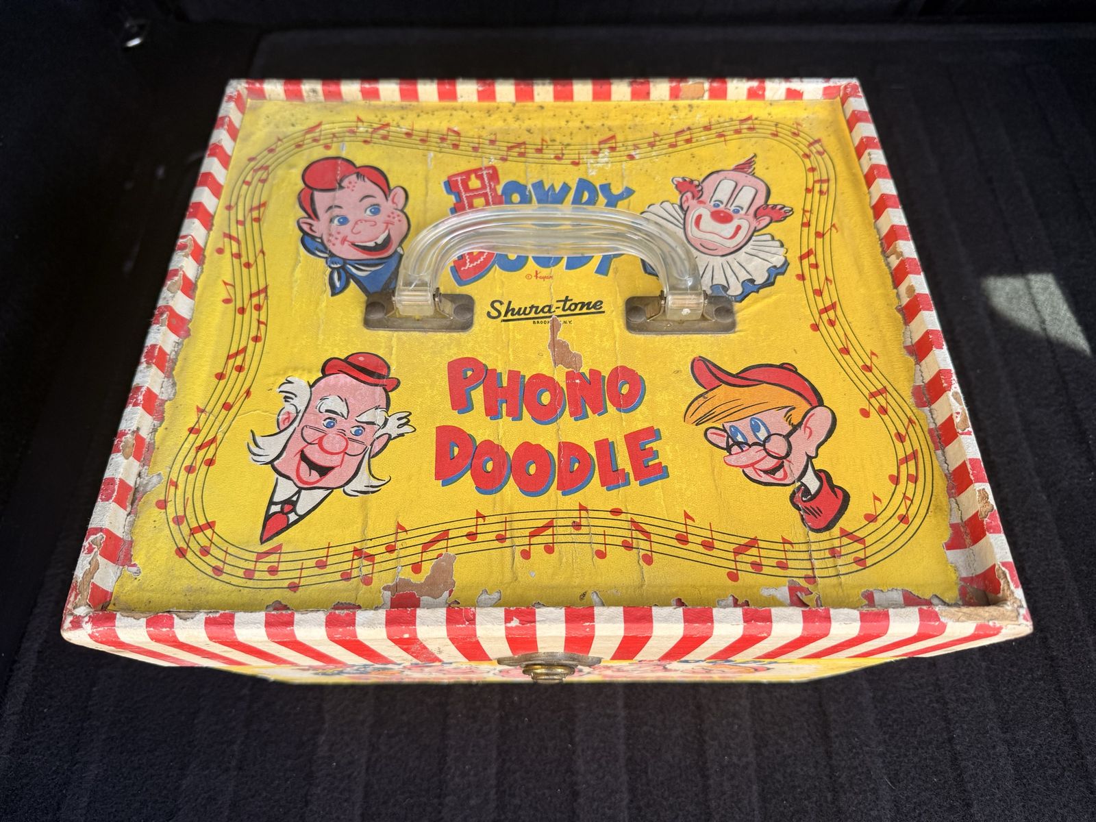 Howdy Doody Phono Doodle Record Playing Machine 1950’s
