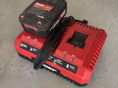 Bauer 20v Battery And Dual Charger