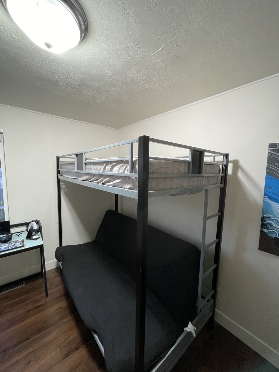 Twin over Full Futon Bunk Bed