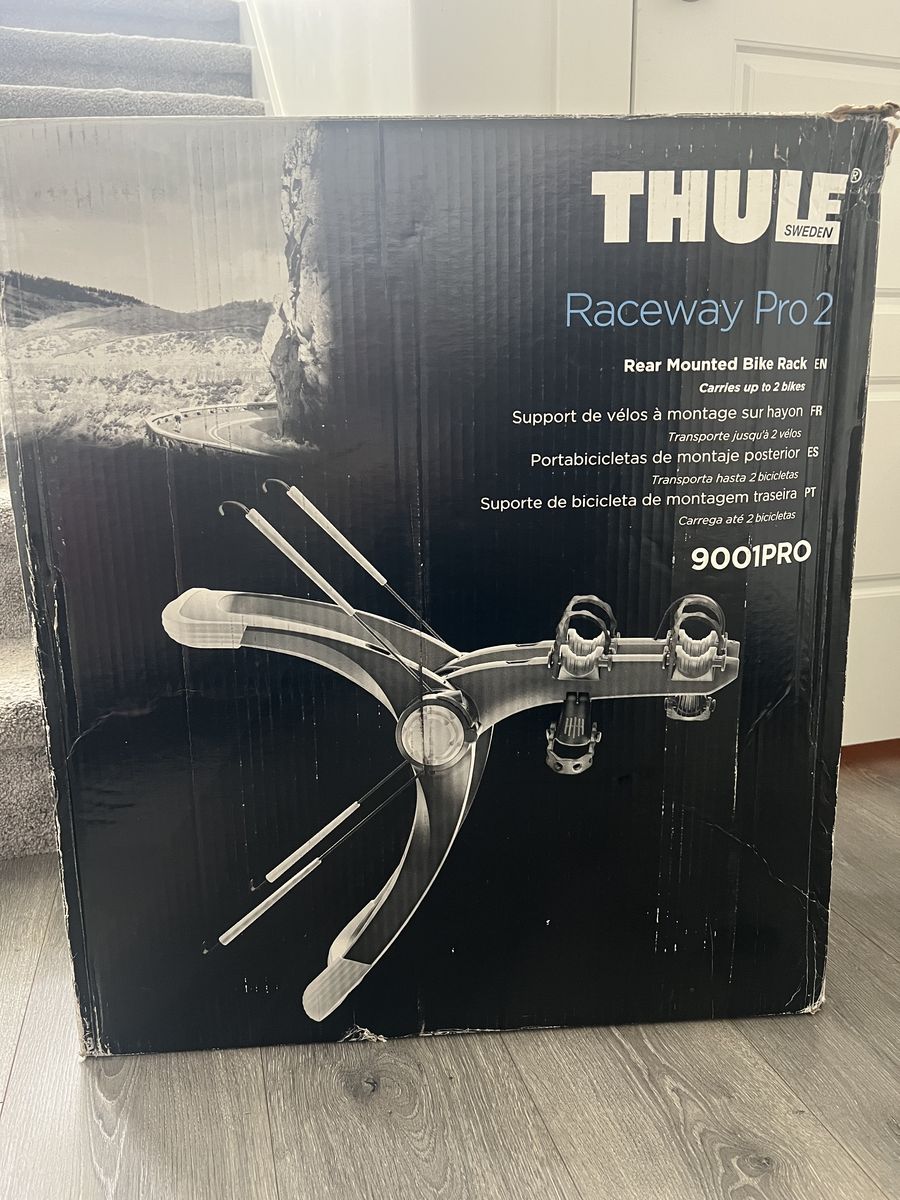 Thule Raceway Pro 2 Bike Rack (9001PRO) – 2 Bike Trunk Rack