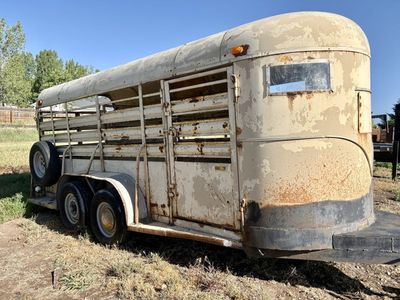 Older Stock Trailer 16’