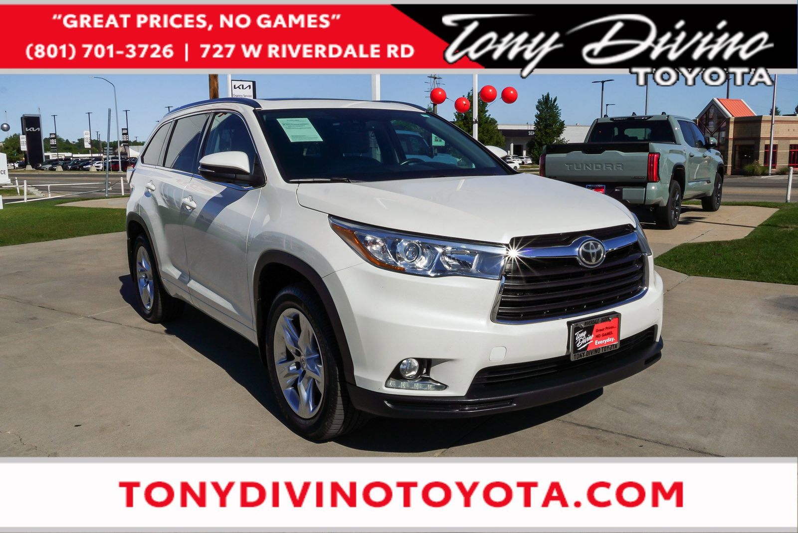 2014 Toyota Highlander Limited Platinum