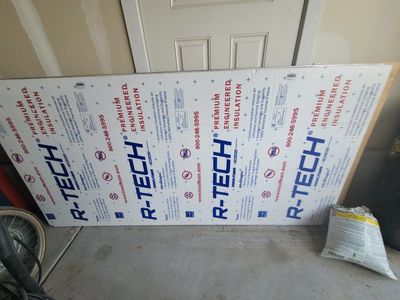 EPS insulation 2" x 48" x 96", 2 sheets