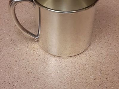 Antique Silver-Plated Nursery Cup / Child’s Mug – c. 1900–1920